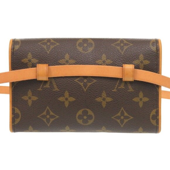 LOUIS VUITTON Authentic Brown Monogram Pochette Fanny Pack - Picture 3 of 11